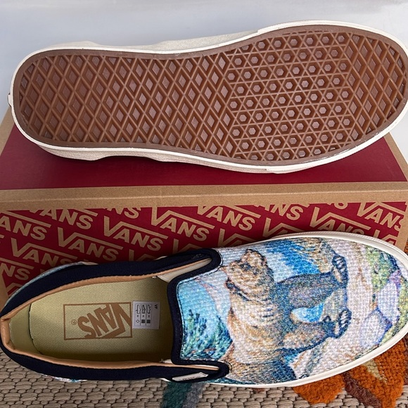 Vans WMNS Classic Slip-On
Cali Tapestry Forest
VN000907FRS sneakers - Picture 4 of 16